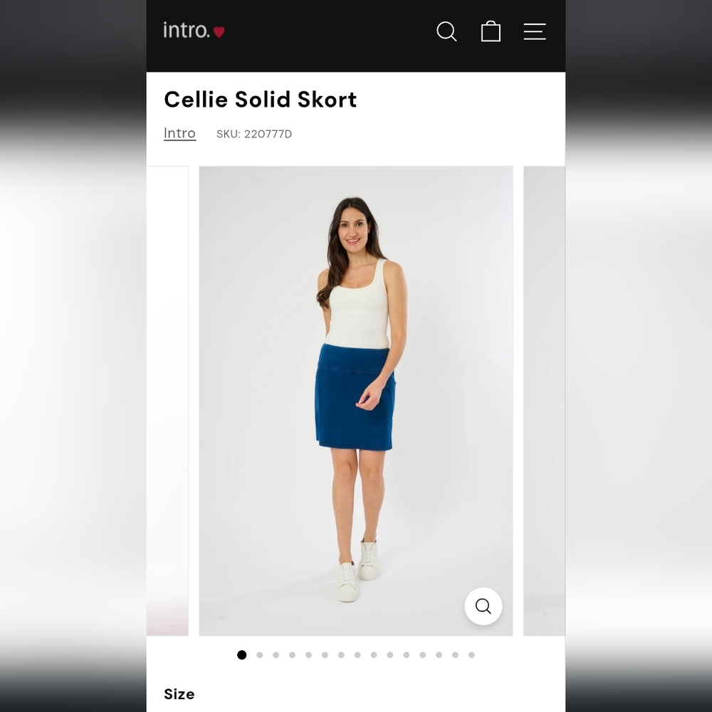 Intro Love The Fit Skort
